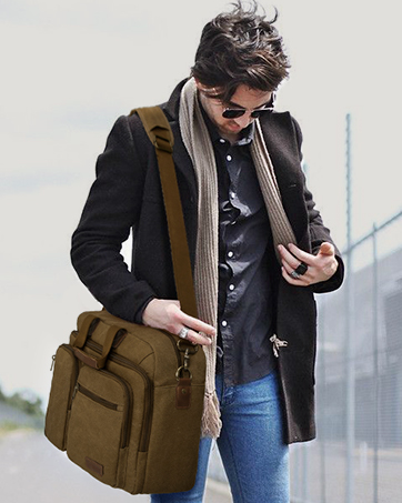 Computer bag Shoulder Bag Satchel Bags for Work College Travel