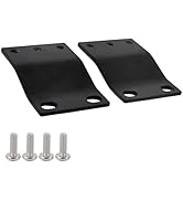 Compatible 1U Rack Adapter Bracket, Converts 23" Rack to 19" Mounting, Recessed Depth Extender fo...