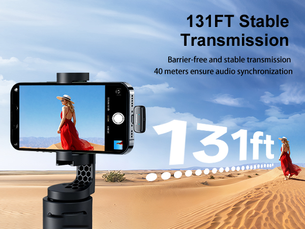 Wireless Lavalier Microphone for iPhone