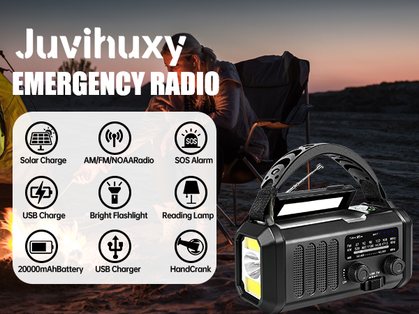 hand crank emergency radio