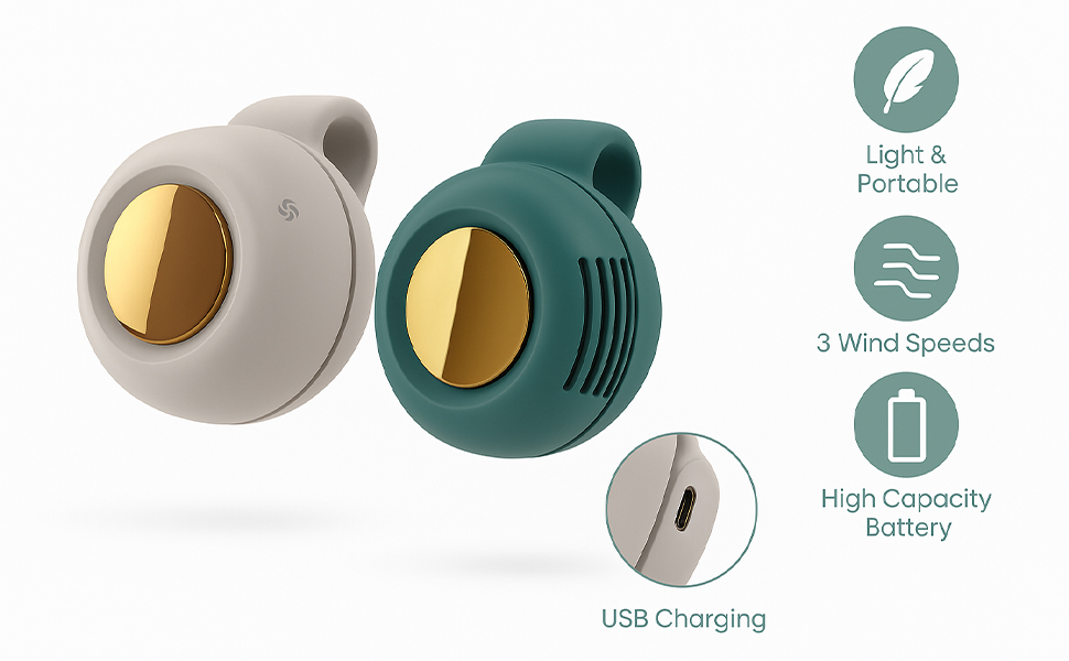 Portable Small Whirlwind Bladeless Fan