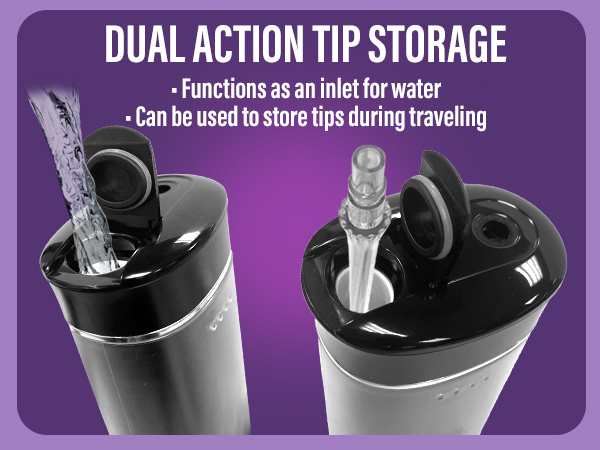 Mini Water Flosser Black