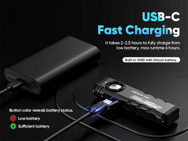 rechargeable flashlight