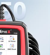 AUTOPHIX 7150P+ Fit for Ford OBD2 Scanner, Full System Diagnostic Tool with All Reset Service for...