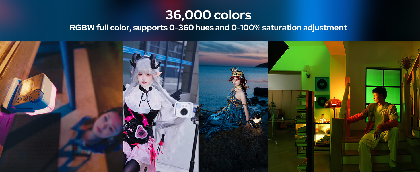 on-camera video lights,Pico RGB full color led video light