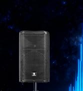 PRORECK DELTA 10 1800W Bluetooth PA Speaker System with 4-Channel Powered Mixer, 2 10-Inch Passiv...