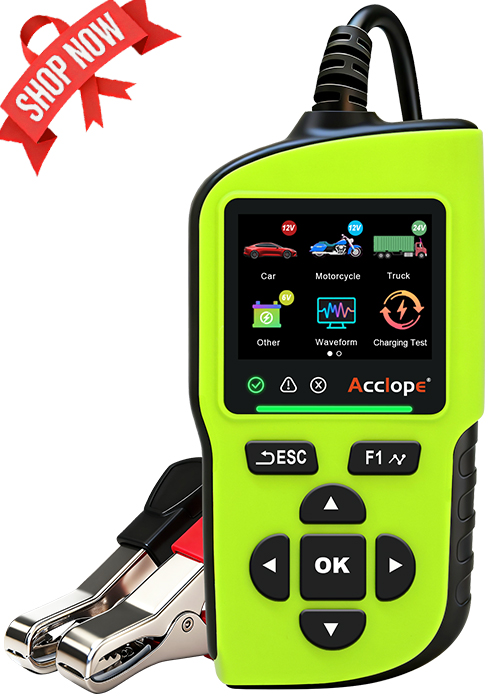 battery tester car battery tester lithium battery tester battery load tester 6v 12v 24v deep cycle