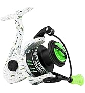 RUNCL Spinning Reel – Billings 5.2:1 Gear Ratio, Max Drag 22.05 LB, Lightweight, Interchangeable ...
