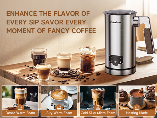 ENHANCE THE FLAVOR OF FVERY SIP SAVOREVERY MOMENT OF FANCY COFFEE