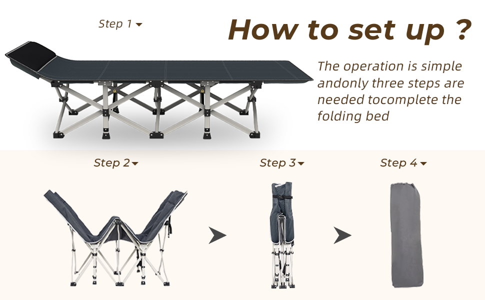 3-Step Quick Folding Setup