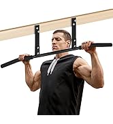 ATENTO Pull Up Bar, Chin Up Bars Ceiling Mount by Ultimate Body Press, Workout for Home Gym, Beam...