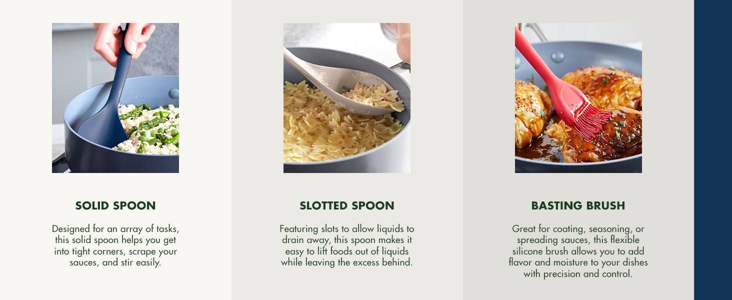 GreenPan, Ceramic Nonstick, PFAS-Free, Non-Toxic, Utensils, Accessories