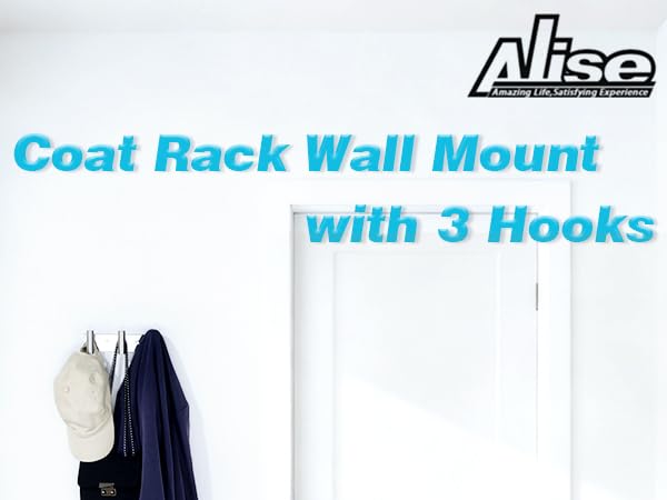 Alise Coat Hooks Wall Mount