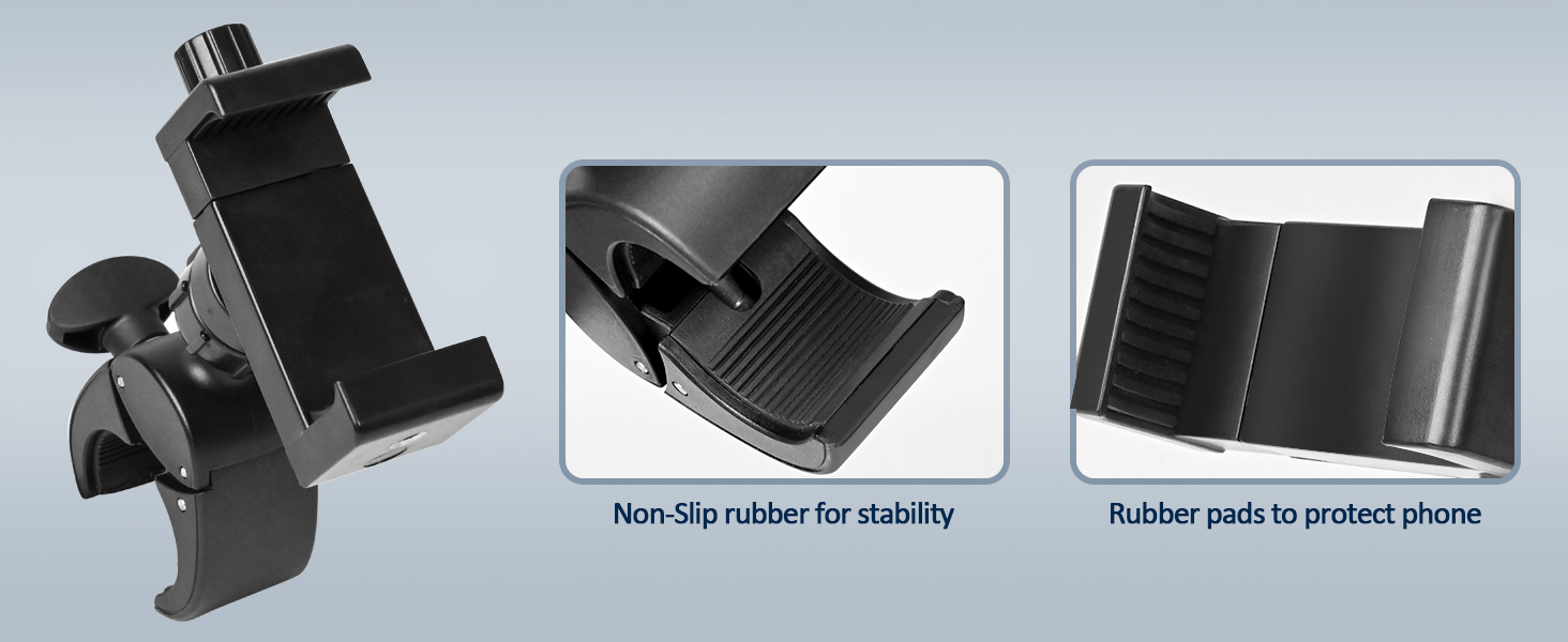 stroller phone mount