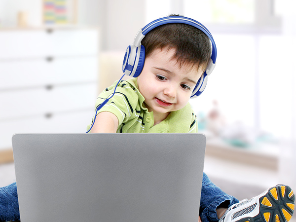 Kids Headphones Wired 902P-Airplane 75dB