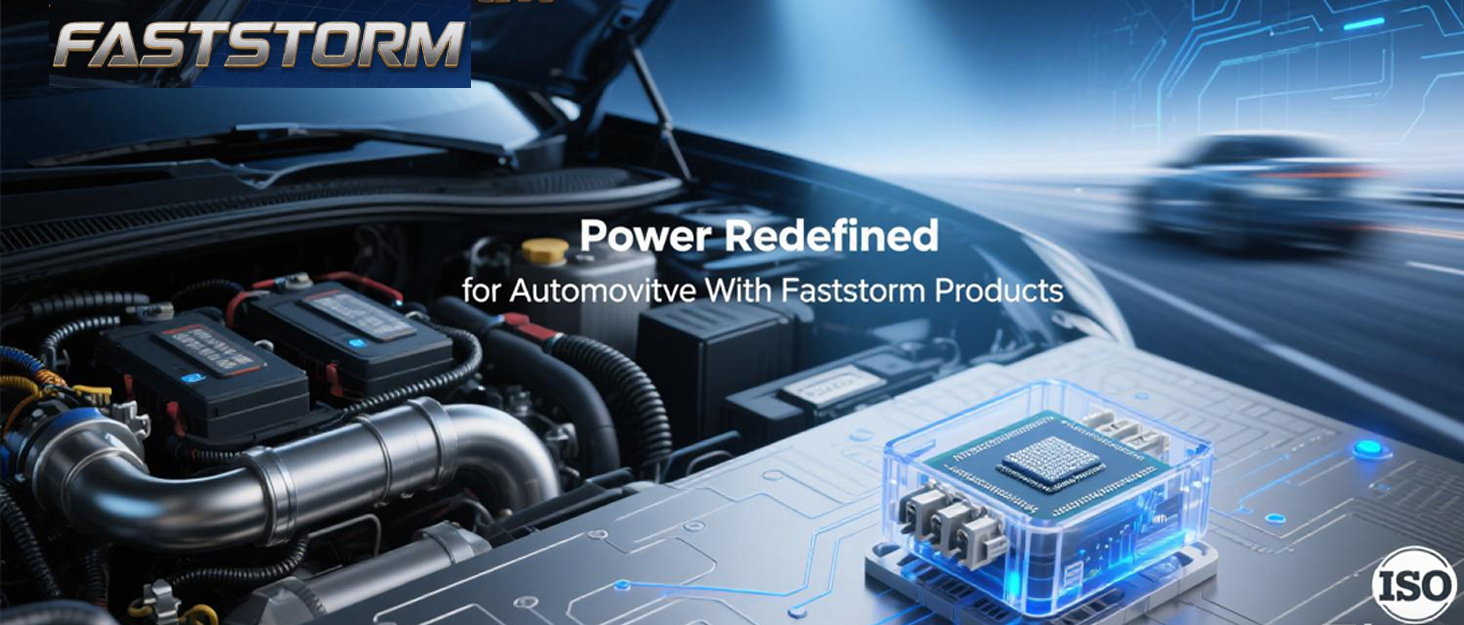 Power Redefined for Automovitve With Faststorm Products