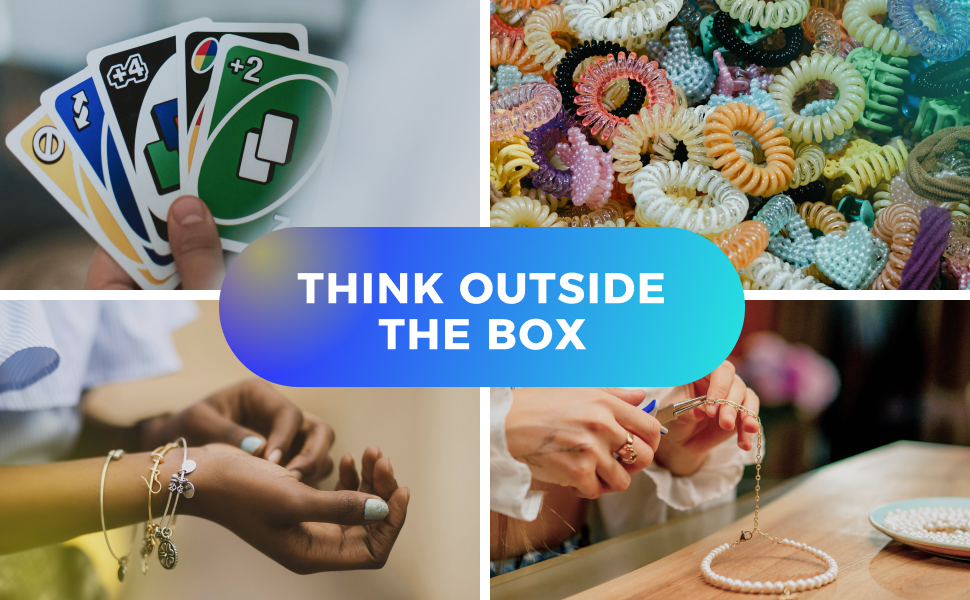 different things you can but into these boxes