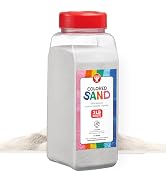Hygloss Colored Craft Sand, 3-Pound, White