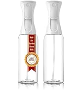 Mistifi Continuous Mist Spray Bottle – Ultra Fine Refillable Water Mister for Hair, Plants, Clean...