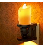 Briignite Flameless Candle Night Light, 2 Pack, Night Lights Plug into Wall, Candle Nightlight wi...