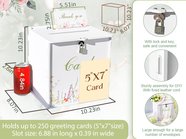 wedding card box