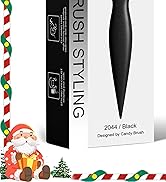 Curly Hair Brush, Curl Defining Brush with Soft Boar Bristles Detangling Tangled Glides, Wide-Tee...