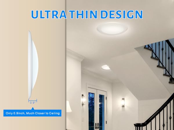 Ultra thin disk lights