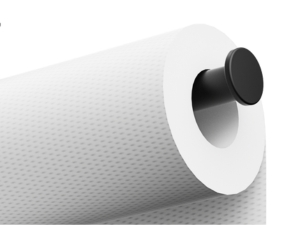 hanging paper towel holder