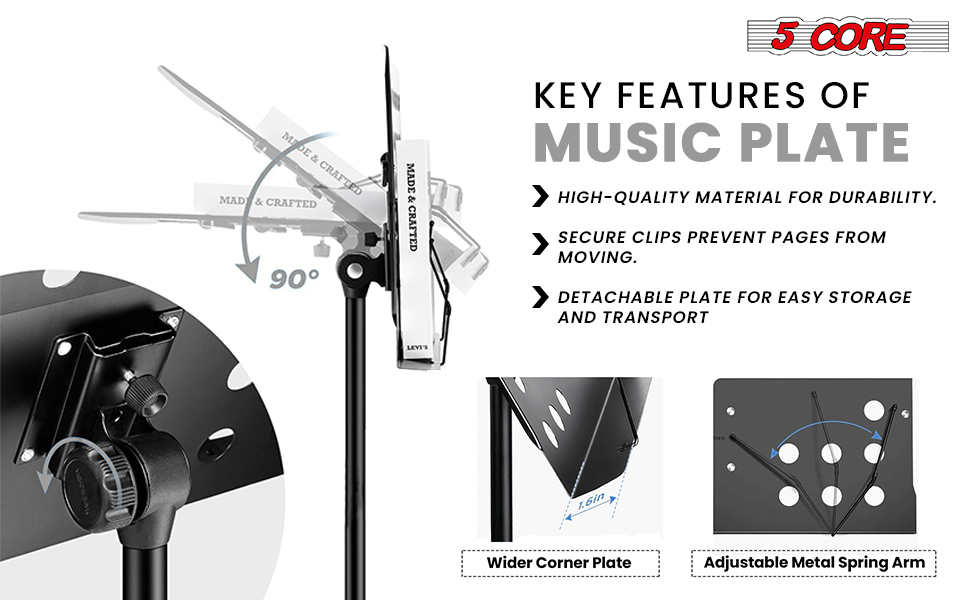 music stand,stand for music,sheet music stands,portable music stand folding