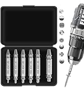 Damaged Screw Extractor Set 6 PCS Screw Extractor Set Stripped Screw Extractor Stripped Screw Rem...