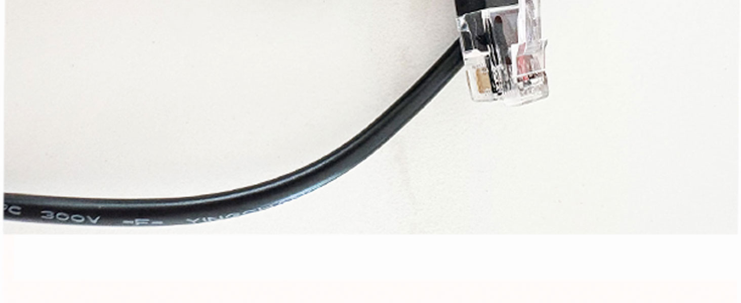 RJ11 to USB-C Power Cord for Uniden Radar Detectors, Replacement Cable Compatible with Uniden