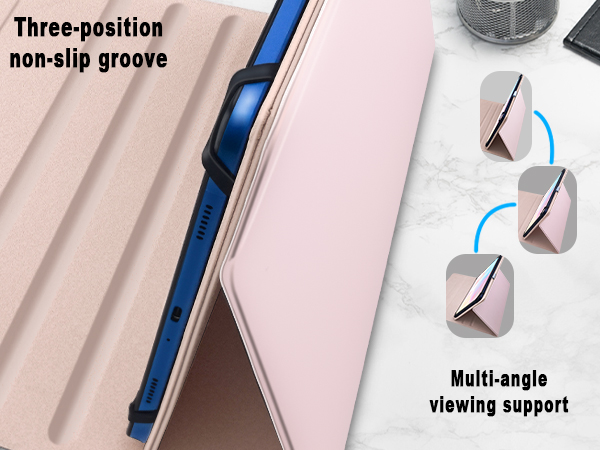 Universal Tablet Backlit Keyboard Case Pink - 10