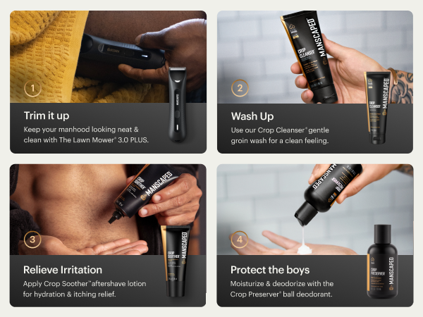 manscaped lawn mower groin bodyhair trimmer shaver