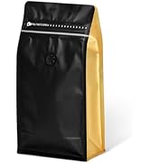 Coffee Bags with Valve(60pcs,16oz,1lb) Vented Coffee Beans Packaging Bags High Barrier Aluminumed...