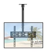 GLWIXY TV Ceiling Mount for 26-68 inch Flat Screen Fits Most LCD LED OLED TVs Monitor Pole Mount ...