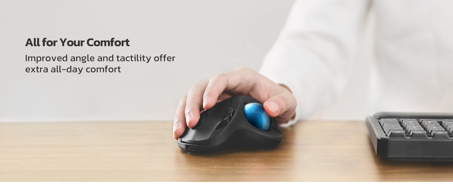 gaming horizontal buttons trackman ergomouse women multi device advanced smart 4 way plus held gyro