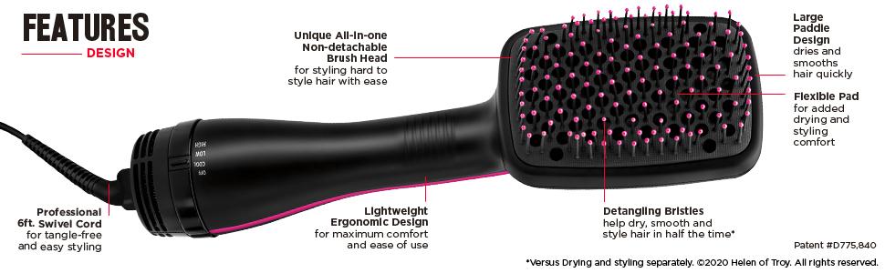 hair dryer; hair dryers; one step; one step hair dryer; hair styler; one step styler; RVDR5212