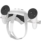ZHGM VR Wall Mount for Meta Oculus Quest 3/Quest 2/Quest Pro/Rift-S/Vision Pro Headset &amp; Controll...