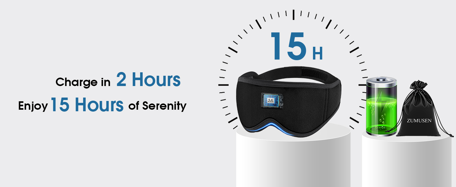 Sleep Headphones Mask Bluetooth 3D Music Eye