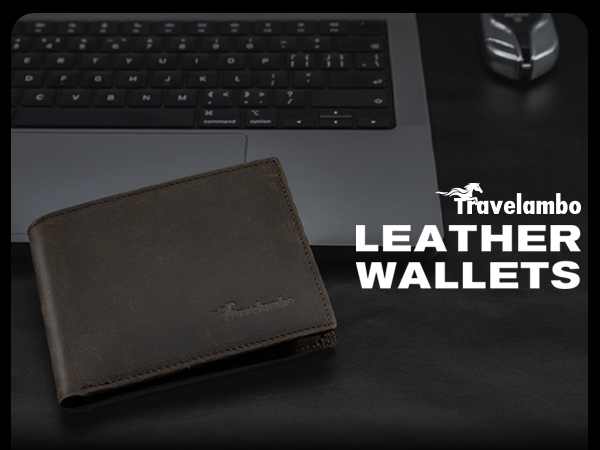 Travelambo Genuine Leather Wallet for Men