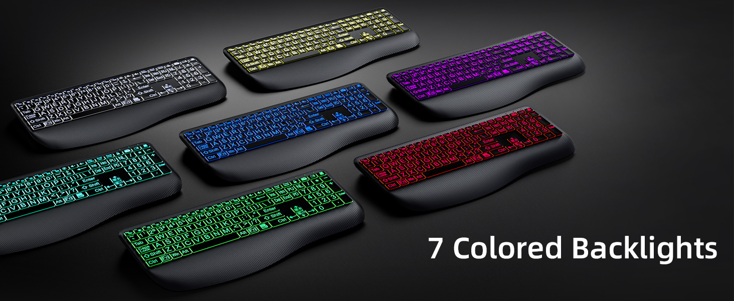 wireless light up keyboard