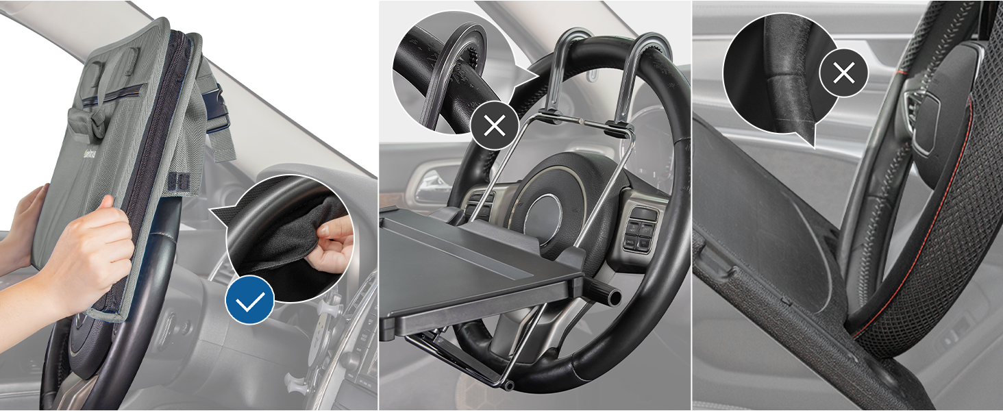 Steering Wheel Eating Tray