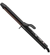 ANNLARY 1 Inch Curling Iron, Titanium Ceramic Hair Curler, Fast Heating Curling Wand with 8 Heat ...
