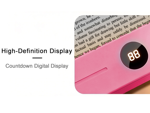 LED Clear Flat Book Light-