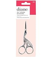 Diane Stork Scissors for Eyebrow Trimming, Facial Hair Grooming Shears, Beauty Tools and Accessor...