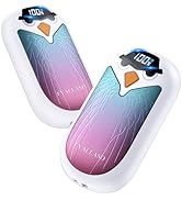 Electric Hand Warmers Rechargeable 2 Pack, Cute Eagle Handwarmer with LED Display, AI Temp Contro...