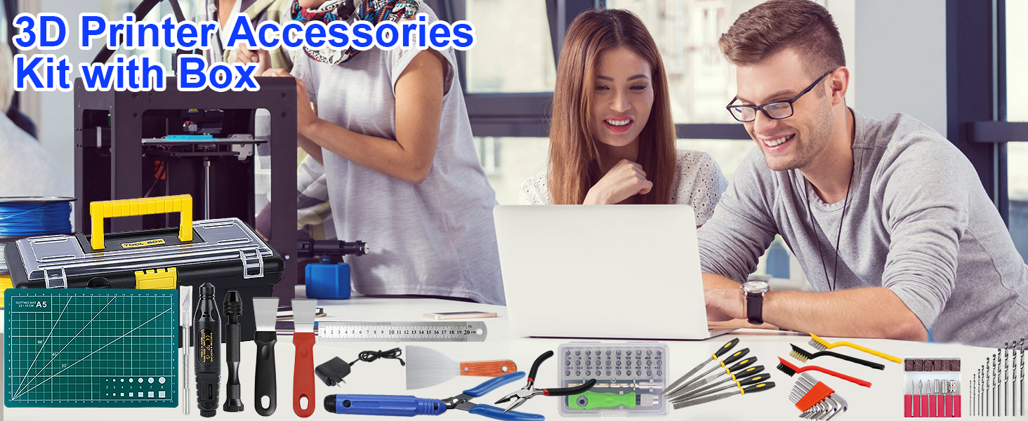 3D Printer Tools &amp; Accessories Kit