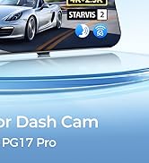 AZDOME PG17 Pro STARVIS 2 Mirror Dash Cam Front and Rear with IMX678, ADAS 12" Rear View Mirror C...