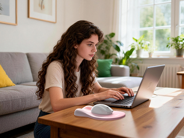 Mouse Pad with Wrist Rest