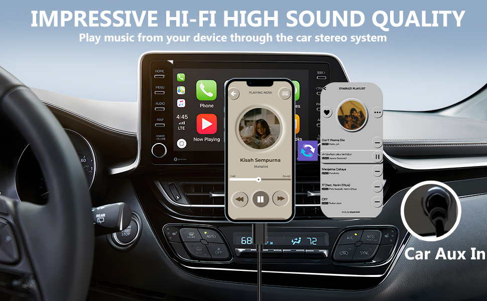 IMPRESSIVE HI-FI HIGH SOUND QUALITY